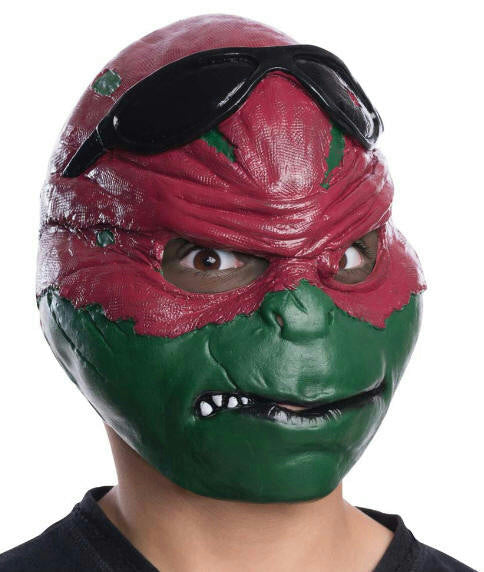 Rubies Teenage Mutant Ninja Turtles Movie Raphael Child 3/4 Mask by HalloweenStore.com
