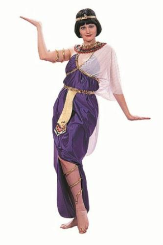 Deluxe Purple Cleopatra Adult Costume Dress by HalloweenStore.com