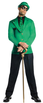 Men's Dc Super Villains Adult Riddler Costume Size XL by HalloweenStore.com
