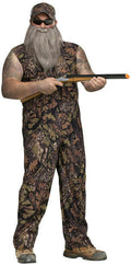American Redneck Adult Plus Size Duck Hunter Jumpsuit Costume by HalloweenStore.com