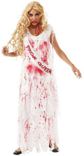 Bloody Prom Queen Adult Costume Size Standard up to 12 by HalloweenStore.com