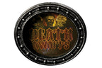 Large Lenticular 3D Enter Death Awaits Changing Sign Halloween Decor Prop by HalloweenStore.com
