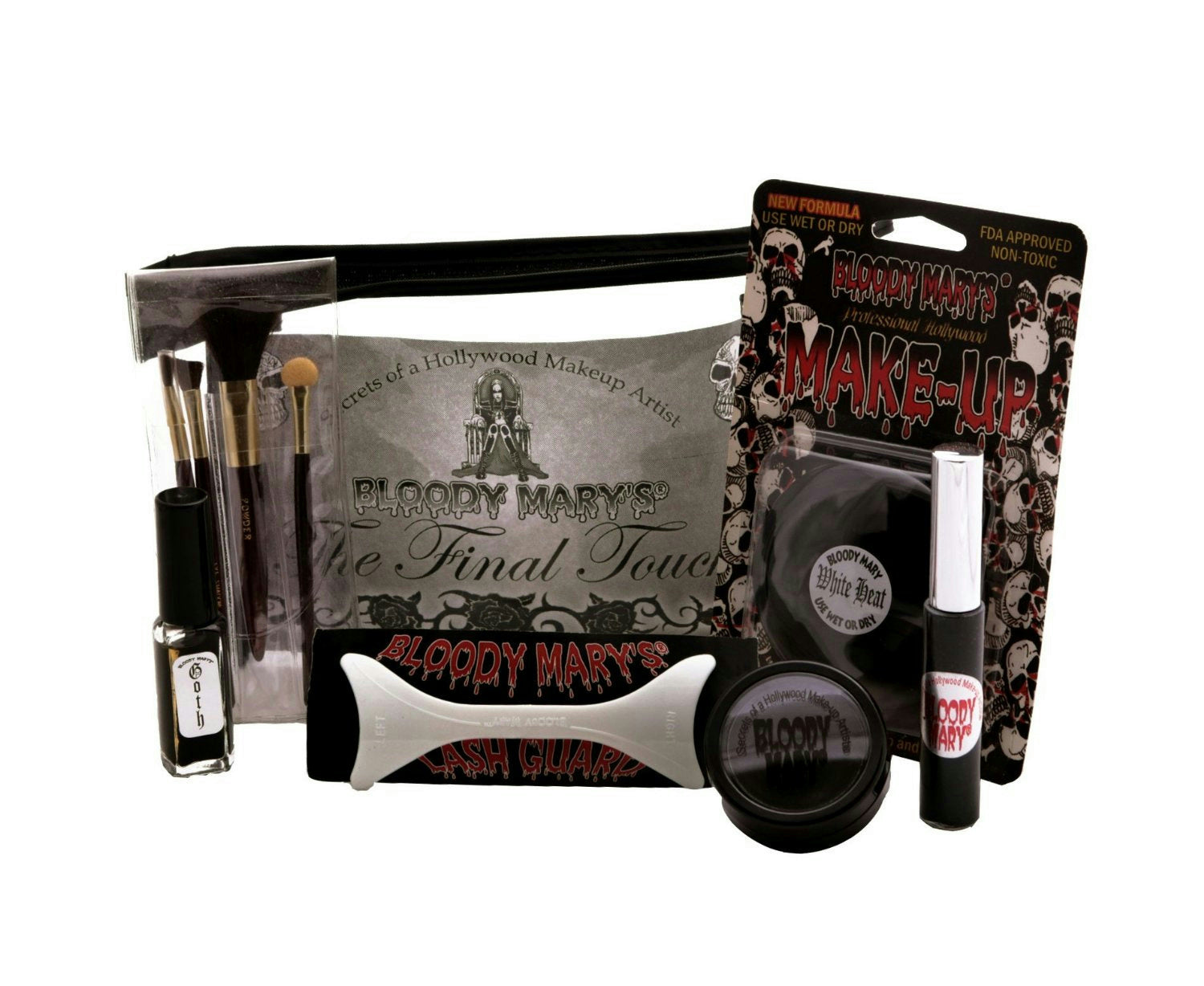 Bloody Mary's Black Magic Final Touch Makeup Kit by HalloweenStore.com
