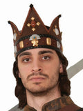 Earth Tone Adult Medieval Fantasy King Costume Crown by HalloweenStore.com