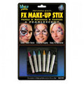 6 Pearlescent Pearl Colors Wolf FX Face Makeup Stix by HalloweenStore.com