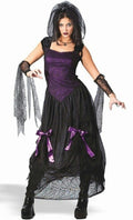 Goth Black Widow Spider Princess Teen Costume Juniors 0-9 by HalloweenStore.com