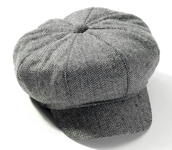 Roaring 20's Newsboy Nice Quality Costume Hat by HalloweenStore.com
