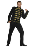 80's Pop King Michael Adult Costume Military Jacket by HalloweenStore.com