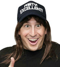 Excellent! Wayne's World Wig and Hat Costume Accessory Kit by HalloweenStore.com