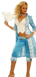 Women's Victorian Pirate Lady Sexy 3 Piece Adult Costume Size Large by HalloweenStore.com