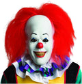 IT the Movie: Pennywise Adult Mask with Hair by HalloweenStore.com
