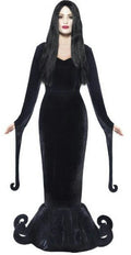 Duchess of the Manor Adult Long Black Costume Dress Size Large by HalloweenStore.com