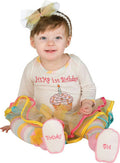 First Birthday Princess Tutu Jumper with Headband and Booties Newborn 0-6 months by HalloweenStore.com