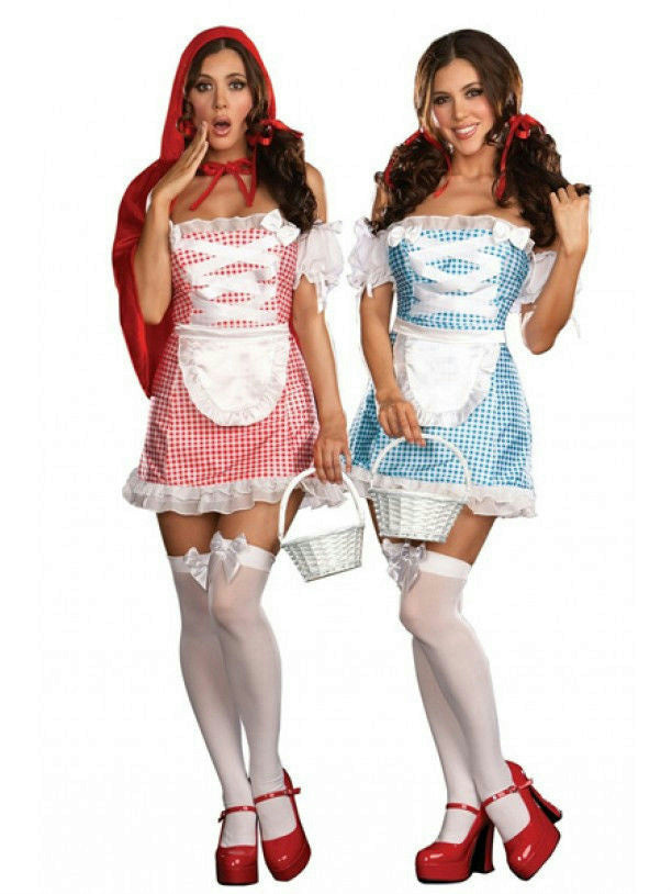 Happily Ever After Sexy Reversible Adult Costume Red Riding Hood Dorothy XL by HalloweenStore.com