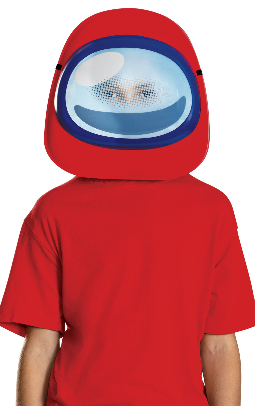 Red Imposter Among Us Unisize Costume Mask Officially Licensed 8+ by HalloweenStore.com