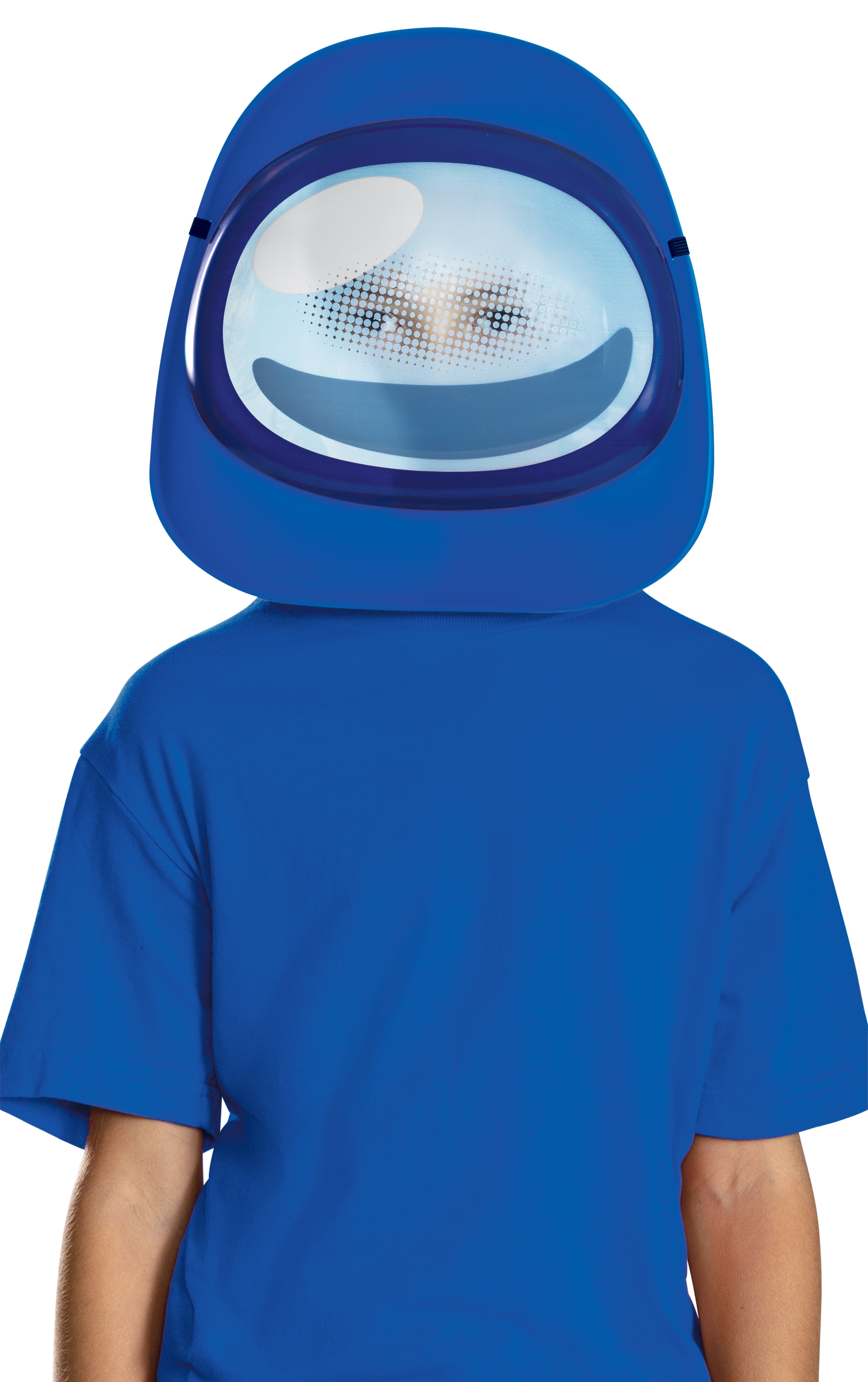 Blue Imposter Among Us Unisize Costume Mask Officially Licensed 8+ by HalloweenStore.com