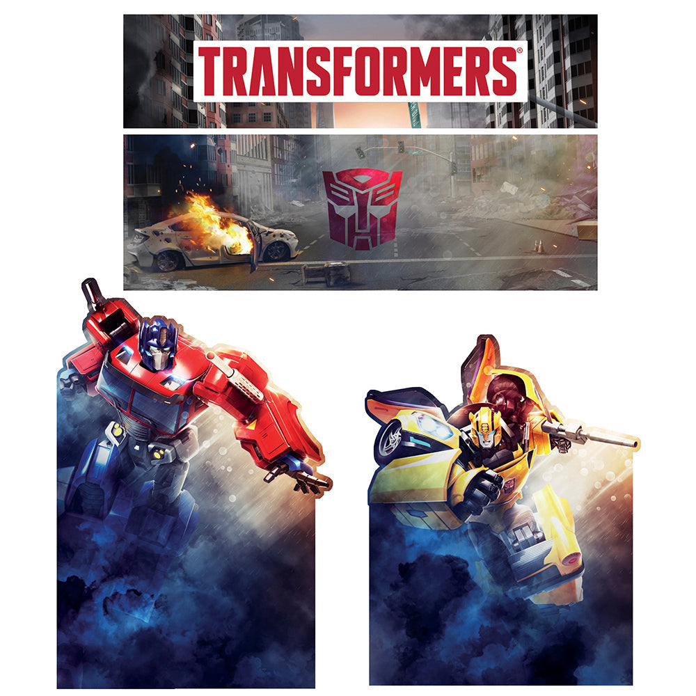 Transformers Autobots Trunk or Treat Car Decorations Kit by HalloweenStore.com