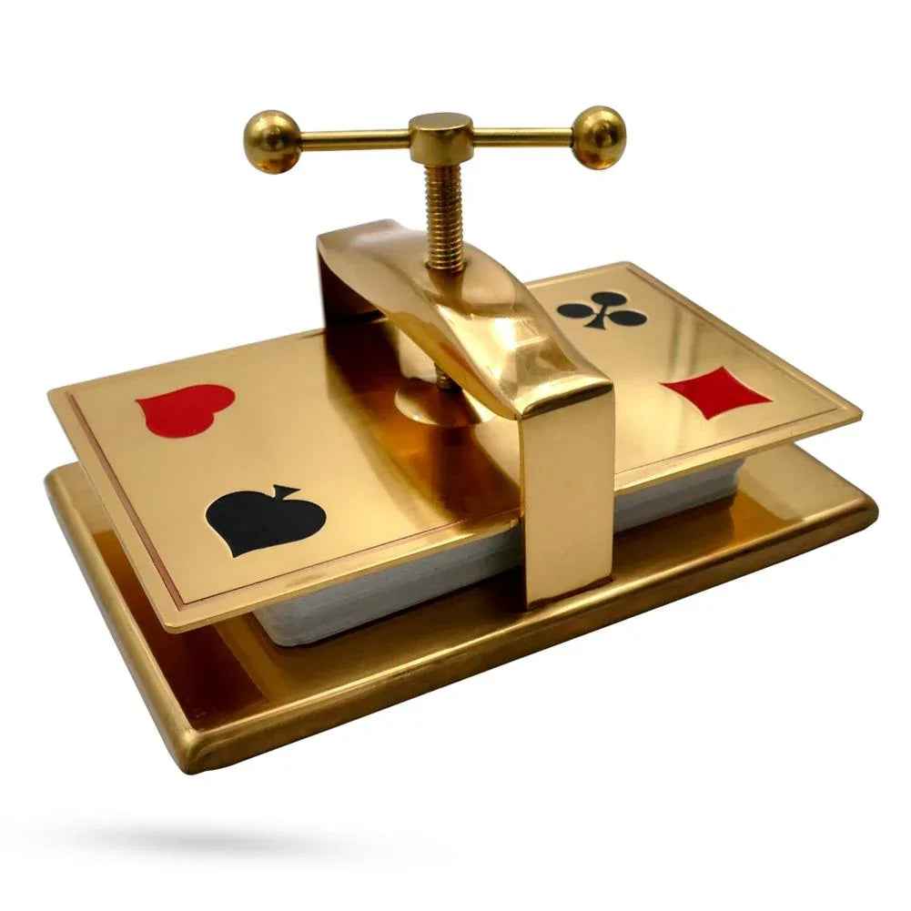 Collector's Card Press Gold Plated - Limited Edition - Big Tim's Magic Emporium