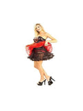 Women's 19" Crinoline Petticoat Costume Accessory Black Plus Size by Masquerade