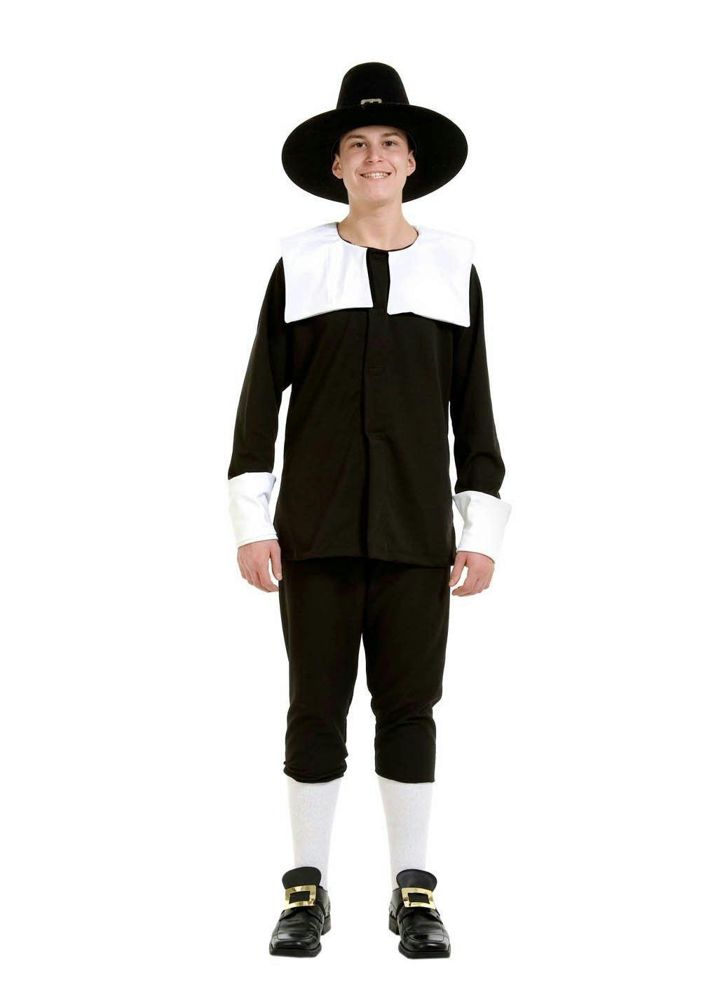 Peter Alan Pilgrim Boy Deluxe Child Costume Size Medium 8-10 by HalloweenStore.com