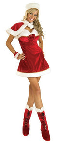 Women's Santa's Miss Inspiration Sexy Adult Ladies Christmas Dress by HalloweenStore.com