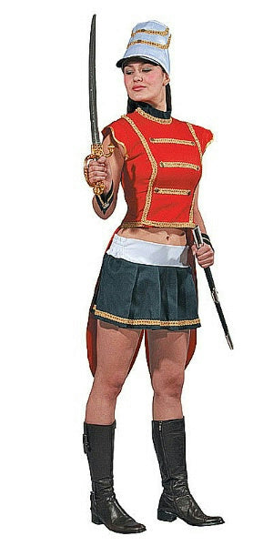 Dress Up America Adult Sexy Toy Soldier Ladies Christmas Costume by HalloweenStore.com