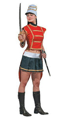Dress Up America Adult Sexy Toy Soldier Ladies Christmas Costume by HalloweenStore.com
