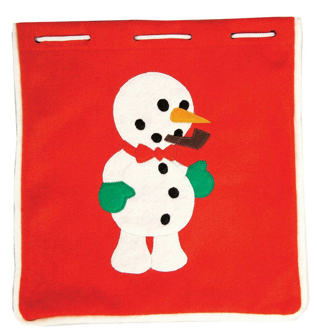 Snowman Classic Accessory Decorating Kit Gloves Pipe Nose Bowtie EVA Pieces by HalloweenStore.com