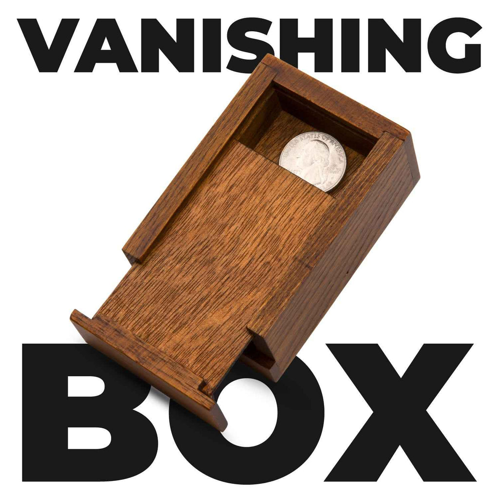 Vanishing Box Rattle Box - Premium Original Edition - Big Tim's Magic Emporium