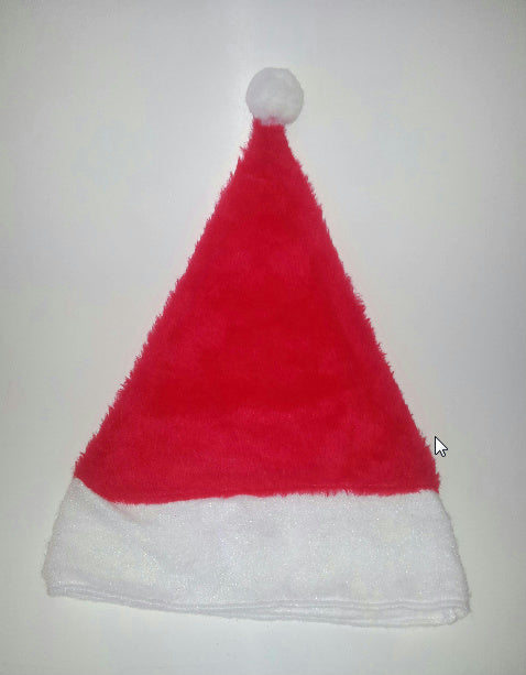 Plush Santa Claus Hat Christmas Costume Accessory 22012 by HalloweenStore.com