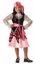 Cap'n Captain Cutie Girls Deluxe Pirate Child Costume Size 8 by HalloweenStore.com
