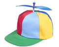 Multi Color Propeller Cap Adjustable Adult Costume Hat by HalloweenStore.com