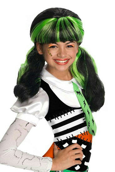 Monster High: Frankie's Girl Wig by HalloweenStore.com