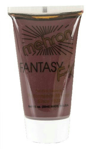 Mehron Fantasy FX Cream Water Based Makeup 1 oz Burgundy by HalloweenStore.com