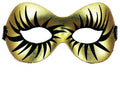 Gold and Black Maquillage Half Eye Mask by HalloweenStore.com