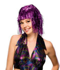 Pink Purple Metallic Tinsel Wig by HalloweenStore.com