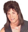 Brown Mullet Trailer Trash Costume Wig by HalloweenStore.com