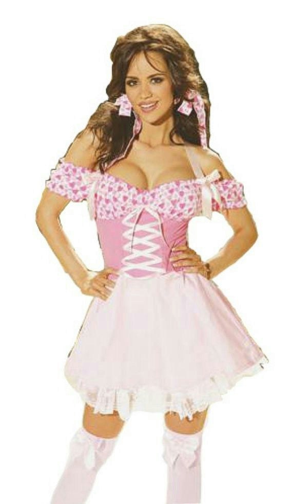 Candy Hearts Sexy Valentine's Day Adult Womens Costume Size Medium by HalloweenStore.com