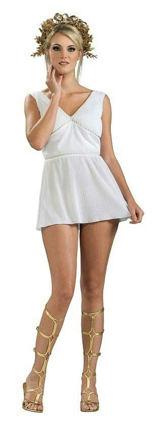 Women's Adult Grecian Goddess Costume Dress by HalloweenStore.com
