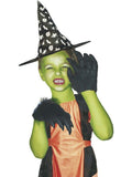 Black Hairy Rubber Hands Gloves Child Size by HalloweenStore.com