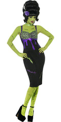 Pin Up Frankie Sexy Bride of Frankenstein Adult Costume Size Medium by HalloweenStore.com