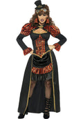 Steampunk Vamp Victorian Vampiress Adult Costume Size Medium by HalloweenStore.com
