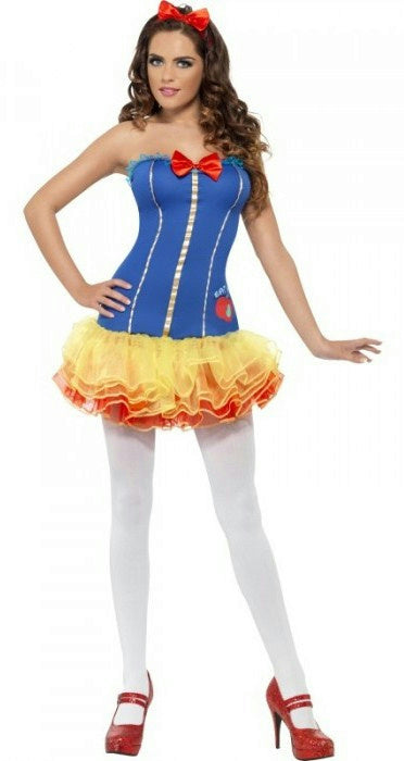 Women's Fever Snow White Fairy Tale Princess Adult Costume Size Extra Small XS by HalloweenStore.com