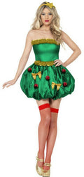 Women's Fever Festive Christmas Tree Sexy Costume Dress Size Medium by HalloweenStore.com