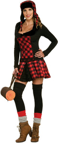 Lumber Jill Sexy Lumber Jack Logger Wood Adult Costume Size Small by HalloweenStore.com