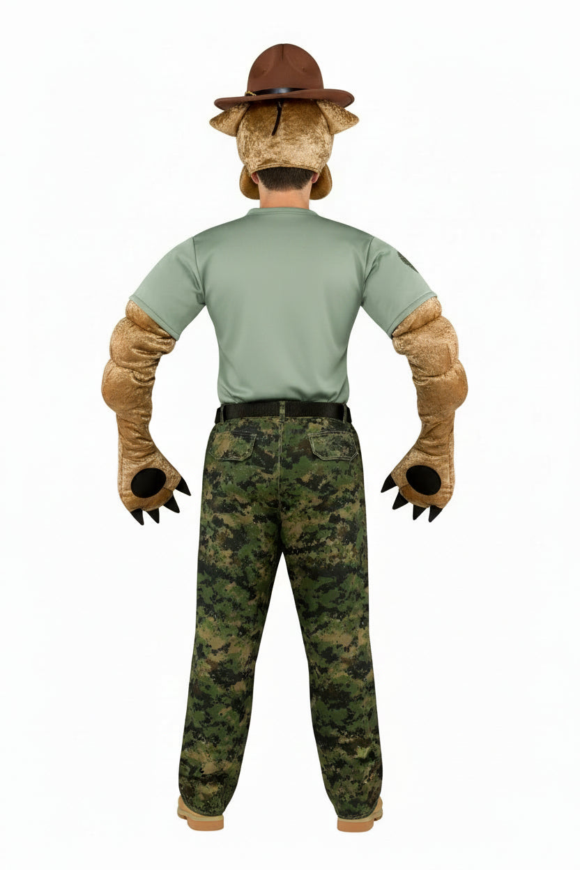 Military Mascot Marine Chesty The Bulldog Adult Costume by HalloweenStore.com