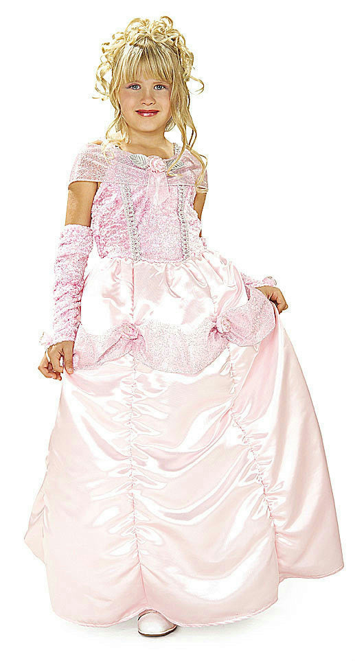 Pink Ballroom Springtime Princess Deluxe Child Costume Size Small 4-6 by HalloweenStore.com