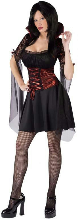 Twilight Vamp Sexy Vampiress Adult Costume SM-MD by HalloweenStore.com