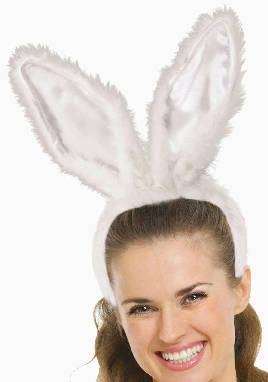 Super Deluxe Bunny Rabbit Ears on Headband by HalloweenStore.com