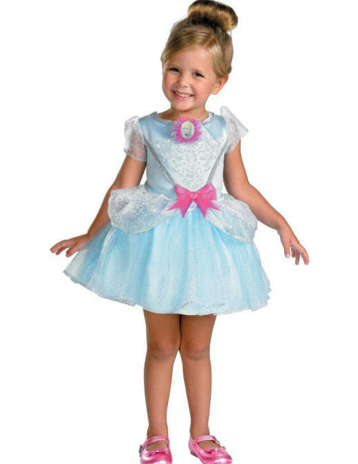 Princess Cinderella Ballerina Girls Costume Size 4-6 by HalloweenStore.com